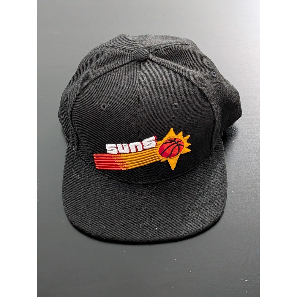 Phoenix Suns Mitchell and Ness NBA Hardwood Classics Snapback‎ Hat Black OSFM